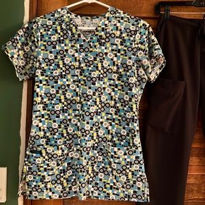 Jockey stretch scrubs